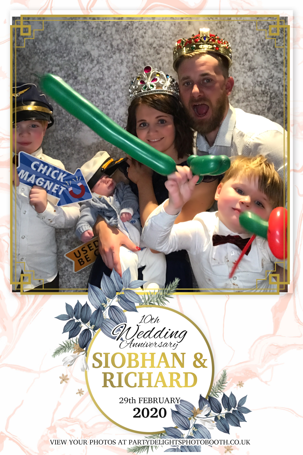 Siobhan and Richards Vow renewal  | View more photos from the event at gallery.partydelightsphotobooth.co.uk/u/PartyDelightsPhotoBooth/Siobhan-and-Richards-Vow-renewal